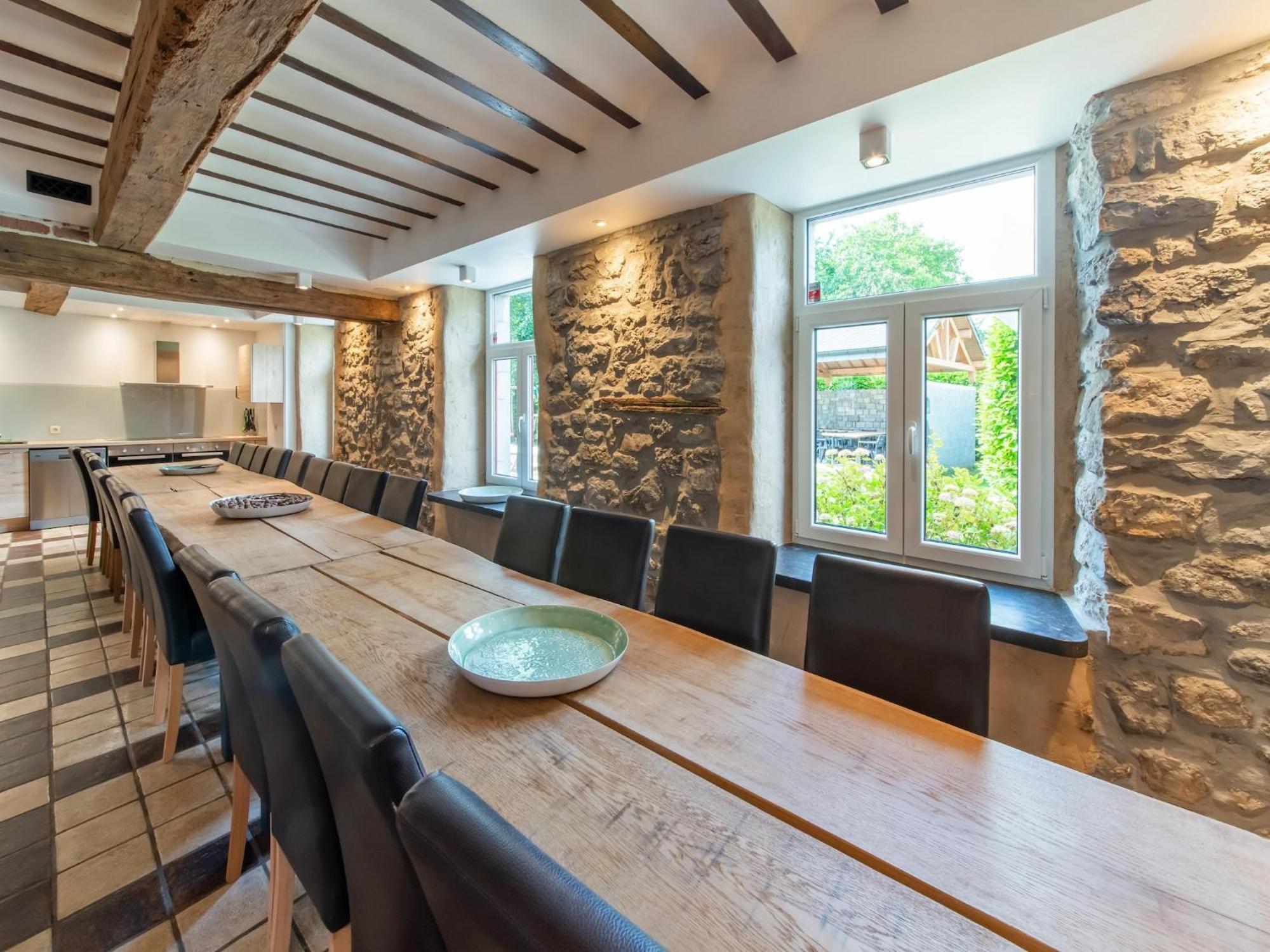 Luxury Holiday Home In Melreux Hotton With Sauna Exterior photo